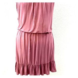 Mauve tube top dress